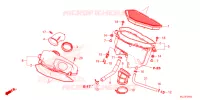 FILTRE A AIR pour Honda GL 1800 GOLD WING TOUR DCT de 2023