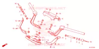 GUIDON   TE DE FOURCHE pour Honda GL 1800 GOLD WING TOUR DCT de 2023