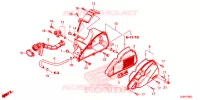 FILTRE A AIR pour Honda 50 METROPOLITAN de 2023