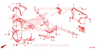 GUIDON   CARENAGE pour Honda 50 METROPOLITAN de 2023