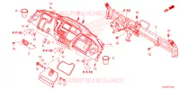 TABLEAU DE BORD pour Honda PIONEER 1000 M5 DELUXE CAMO de 2022
