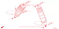 AMORTISSEUR ARRIERE pour Honda PIONEER 1000-6 DELUXE CREW de 2023