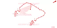 FEU ARRIERE pour Honda TALON 1000 X4 FOX LIVE VALVE de 2021