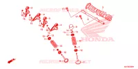 ARBRE A CAMES   SOUPAPE pour Honda AFRICA TWIN 1000 ABS de 2016