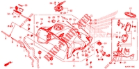 RESERVOIR A CARBURANT   POMPE A ESSENCE pour Honda AFRICA TWIN 1000 DCT RED de 2016