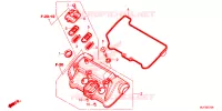 COUVRE CULASSE pour Honda AFRICA TWIN 1000 ABS de 2016