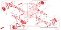 CLIGNOTANT pour Honda AFRICA TWIN 1000 de 2017