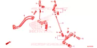 PEDALE pour Honda AFRICA TWIN 1000 de 2017