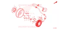 ALTERNATEUR pour Honda ADV 350 WITHOUT TOP CASE de 2023