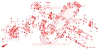 CADRE pour Honda ADV 350 WITHOUT TOP CASE de 2023