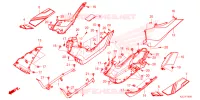 MARCHE PIEDS pour Honda ADV 350 WITHOUT TOP CASE de 2023