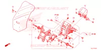 PARE BRISE pour Honda ADV 350 WITHOUT TOP CASE de 2023