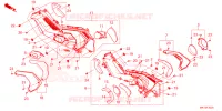 COUVERCLES LATERAUX pour Honda X ADV 750 de 2023