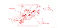 AUTOCOLLANTS pour Honda X ADV 750 -3ED- de 2023