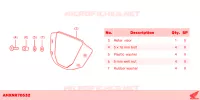 BULLE pour Honda CB 650 R de 2023