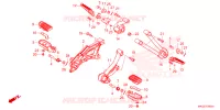 REPOSE PIED pour Honda REBEL 500 de 2023