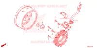 STATOR   ROTOR pour Honda MSX 125 ABS de 2022
