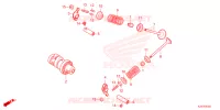 ARBRE A CAMES   SOUPAPE pour Honda MSX 125 SPECIAL de 2024