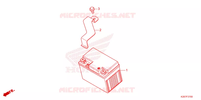 BATTERIE Honda MOTO 125 MSX 2023  MSX125AP
