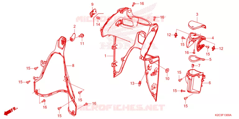 PROTEGE JAMBES Honda SCOOTER 110 DIO 2021  NSC110M