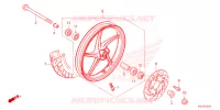 ROUE AVANT pour Honda VISION 110 de 2023