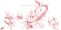 COFFRE pour Honda FORZA 125 SPECIAL de 2023