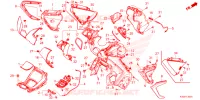 PROTEGE JAMBES pour Honda FORZA 125 de 2023
