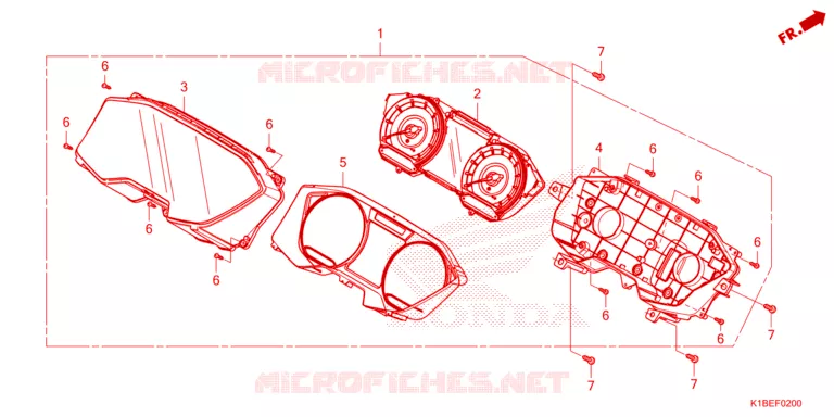 COMPTEUR  Honda SCOOTER 350 FORZA 2023  NSS350AP