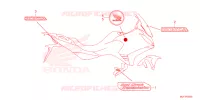 AUTOCOLLANTS pour Honda NT 1100 DCT de 2023