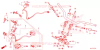 GUIDON   TE DE FOURCHE pour Honda NT 1100 DCT de 2023