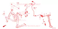 BEQUILLE pour Honda NT 1100 DCT de 2023