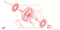 ROUE AVANT pour Honda NT 1100 DCT de 2023