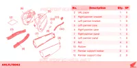 VALISES *NHC64M* pour Honda NT 1100 DCT de 2023
