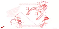SUPPORT pour Honda SH 350 SPORTY de 2023