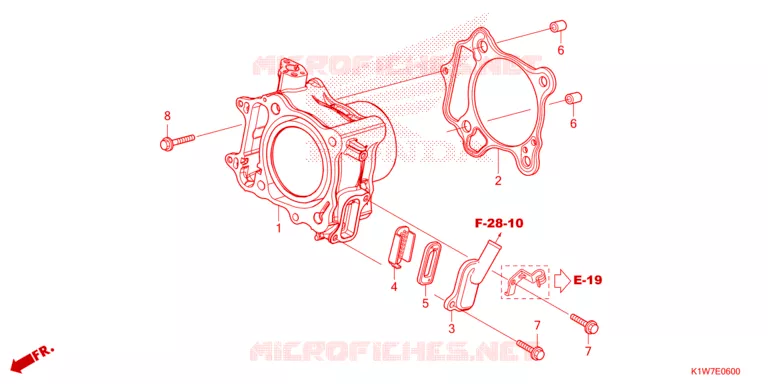 CYLINDRE Honda SCOOTER 350 SH 2023  SH350ASP