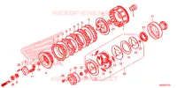 EMBRAYAGE pour Honda TRX 250 FOURTRAX RECON Electric Shift de 2021