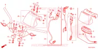 GUIDON pour Honda TRX 250 FOURTRAX RECON Electric Shift de 2021