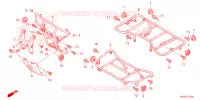 SUPPORT pour Honda TRX 250 FOURTRAX RECON Electric Shift de 2021