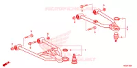 TRIANGLES AVANT pour Honda TRX 250 FOURTRAX RECON Electric Shift de 2021