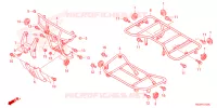 SUPPORT pour Honda TRX 250 FOURTRAX RECON Standard de 2021