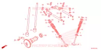 ARBRE A CAMES   SOUPAPE pour Honda FOURTRAX 420 RANCHER 4X4 AT DCT EPS de 2023