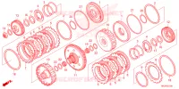 EMBRAYAGE pour Honda FOURTRAX 420 RANCHER 4X4 AT DCT EPS de 2023