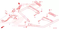 REPOSE PIED   PEDALE pour Honda FOURTRAX 420 RANCHER 4X4 AT IRS EPS ESP de 2023