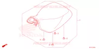 SELLE pour Honda FOURTRAX 420 RANCHER 4X4 AT IRS EPS ESP de 2023