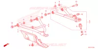 TRIANGLES AVANT pour Honda FOURTRAX 420 RANCHER 4X4 AT IRS EPS ESP de 2023