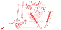ARBRE A CAMES   SOUPAPE pour Honda FOURTRAX 520 RUBICON IRS EPS de 2022
