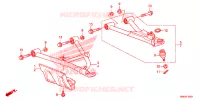 TRIANGLES AVANT pour Honda FOURTRAX 520 RUBICON IRS EPS de 2022