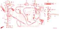 COMMODO   LEVIER   CABLE pour Honda FOURTRAX 520 RUBICON IRS EPS de 2023