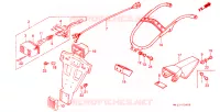 FEU ARRIERE pour Honda XR 600 R de 1991