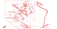 MAITRE CYLINDRE DE FREIN AVANT pour Honda XR 600 R de 1992